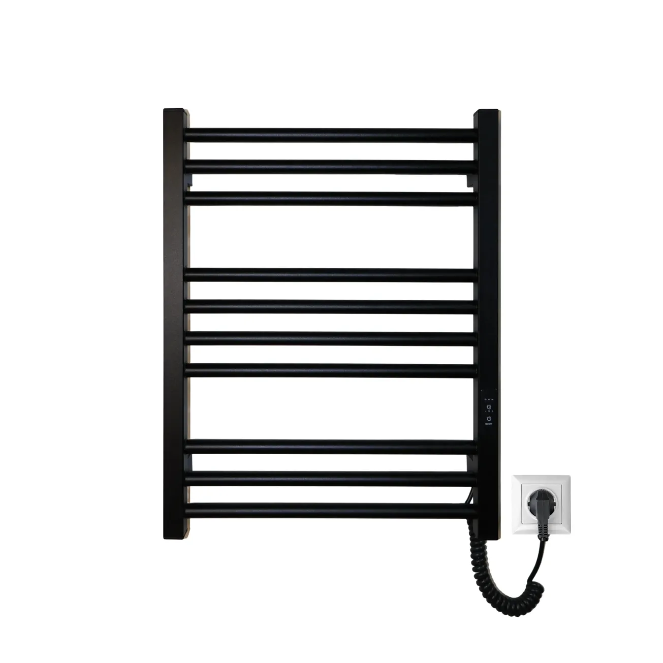Полотенцесушитель Carino Arianna 590x490 Black Matte (A5949FBM)