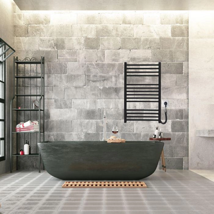 Рушникосушка Carino Arianna 790x490 Black Matte (A7949LBM) Фото - 5