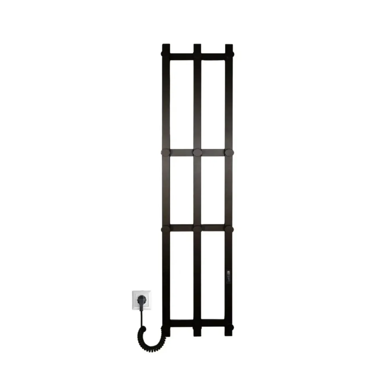 Рушникосушка Carino Giacomo 1190x270 Black Matte (G7937FBM)