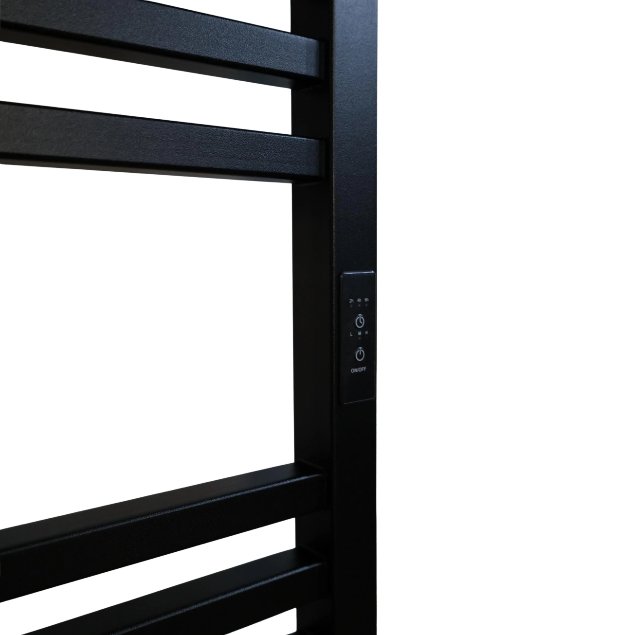 Рушникосушка Carino Lorenzo 1190x490 Black Matte (L1949FBM) Фото - 2