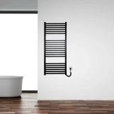 Рушникосушка Carino Lorenzo 1190x490 Black Matte (L1949FBM) Фото - 4