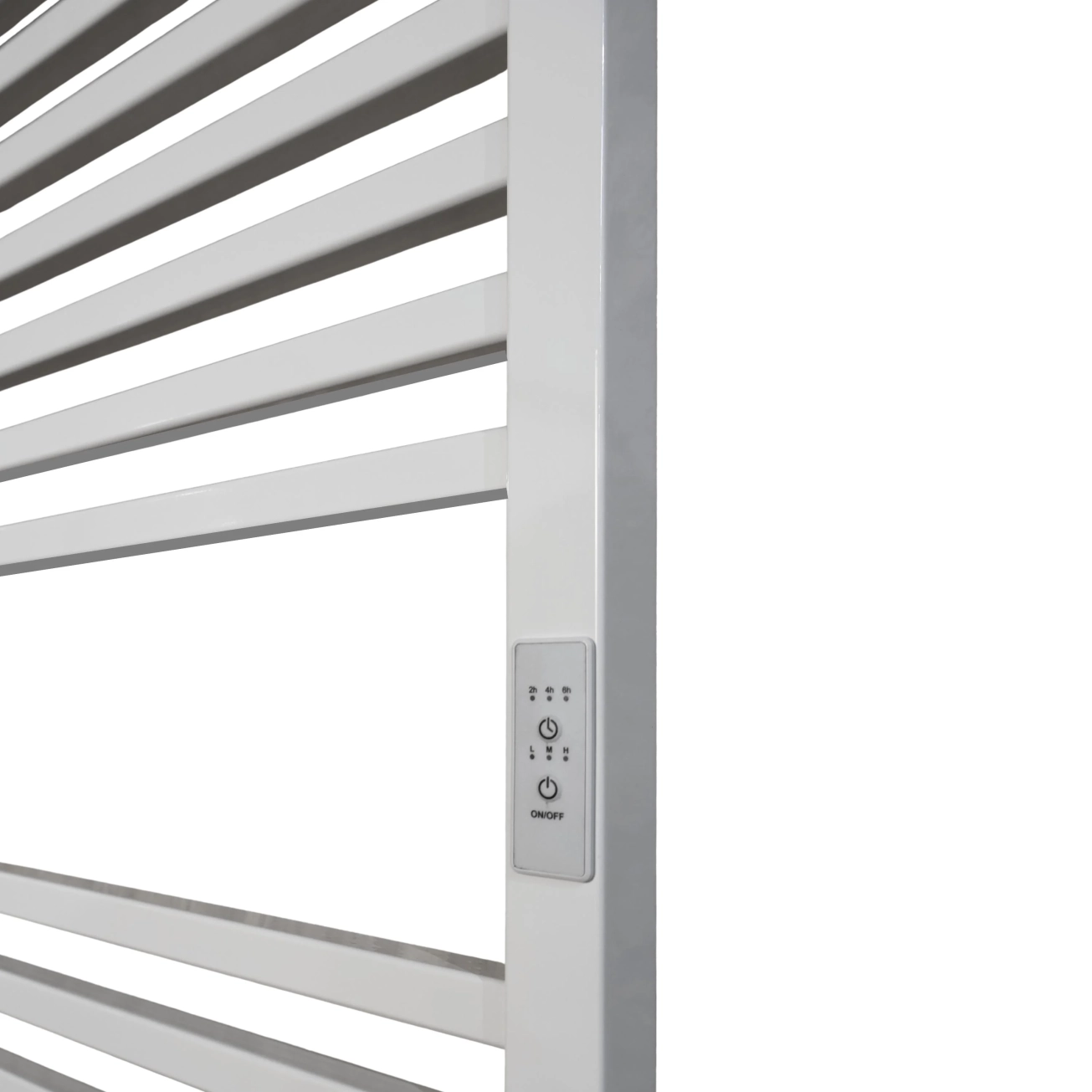 Рушникосушка Carino Lorenzo 1190x490 White (L1949FWG) Фото - 1