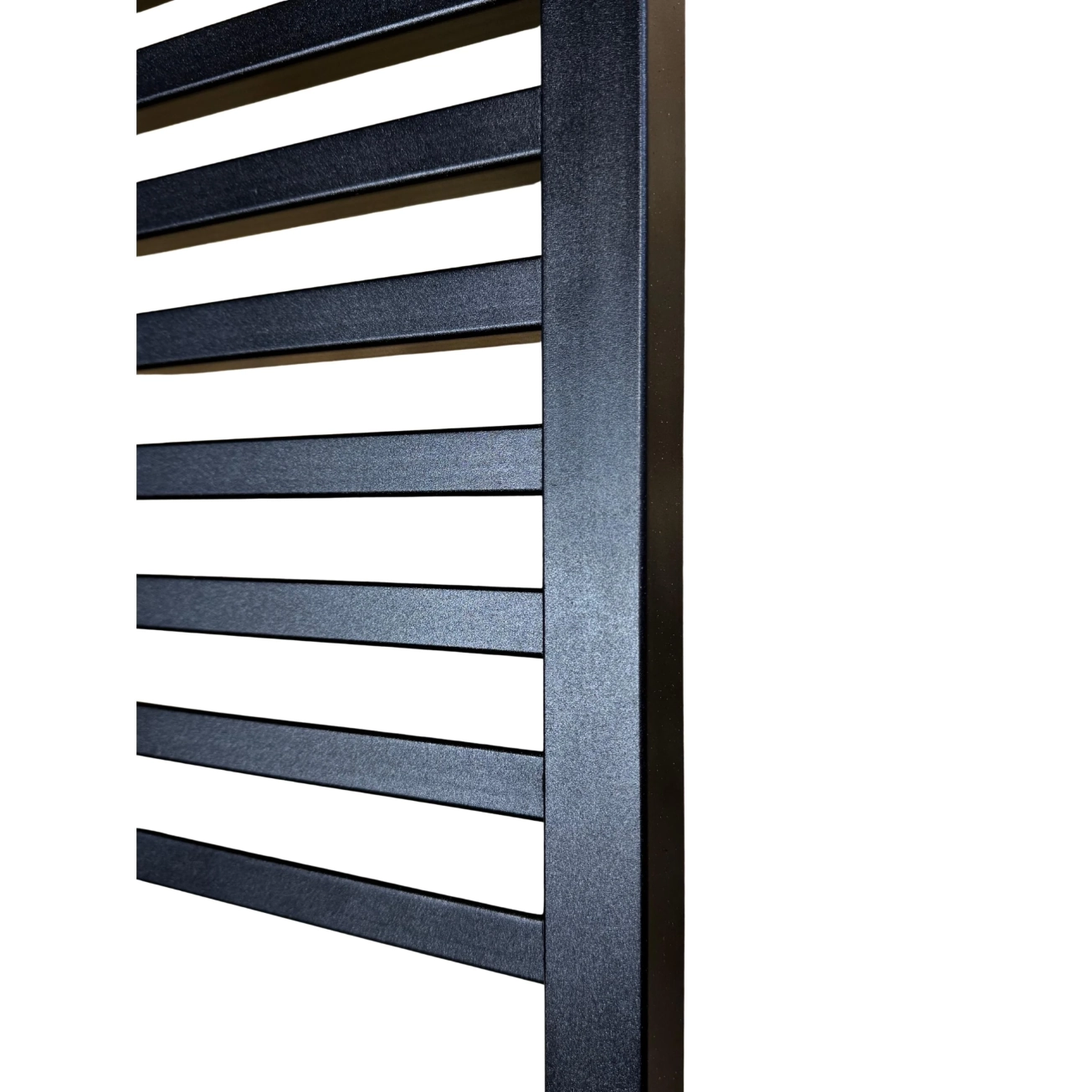 Полотенцесушитель Carino Lorenzo 1190x490 Black Matte (L1949LBM) Фото - 7
