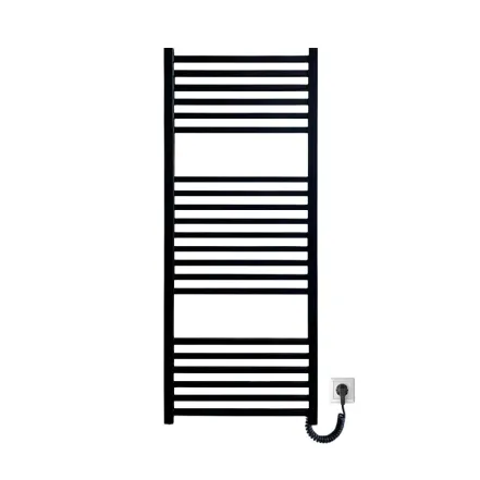 Полотенцесушитель Carino Lorenzo 1190x490 Black Matte (L1949LBM)