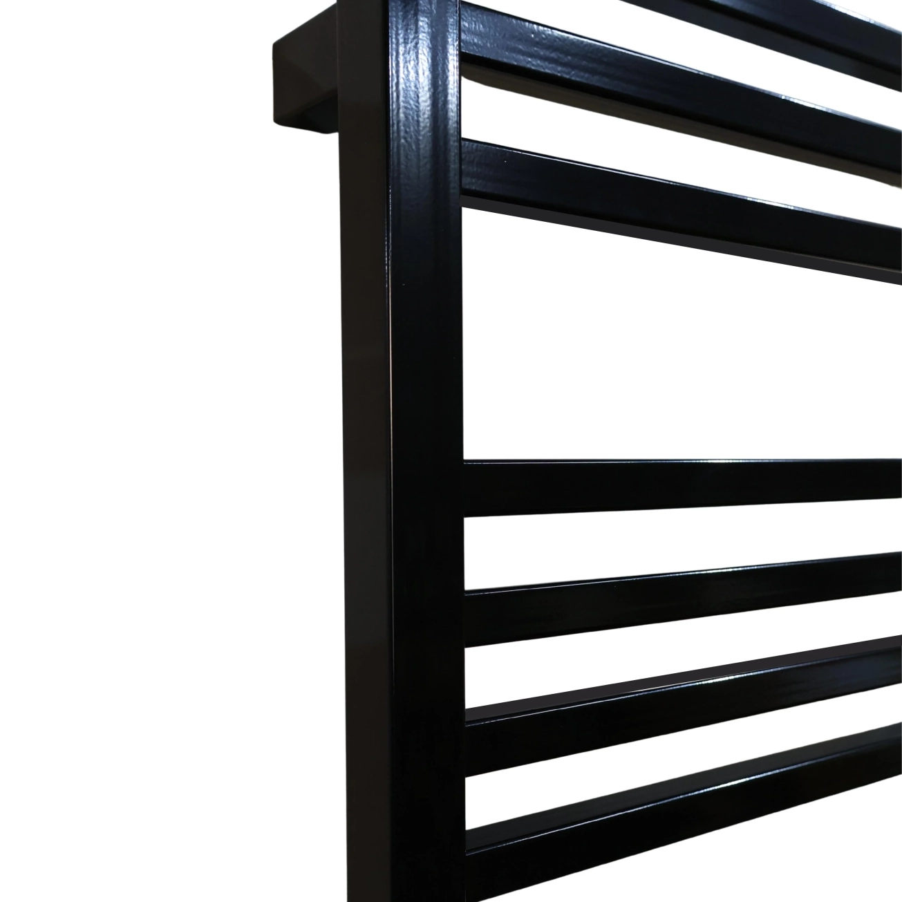 Полотенцесушитель Carino Lorenzo 590x490 Black (L5949FBG) Фото - 4