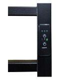 Полотенцесушитель Carino Lorenzo 590x490 Black (L5949FBG) Фото - 5