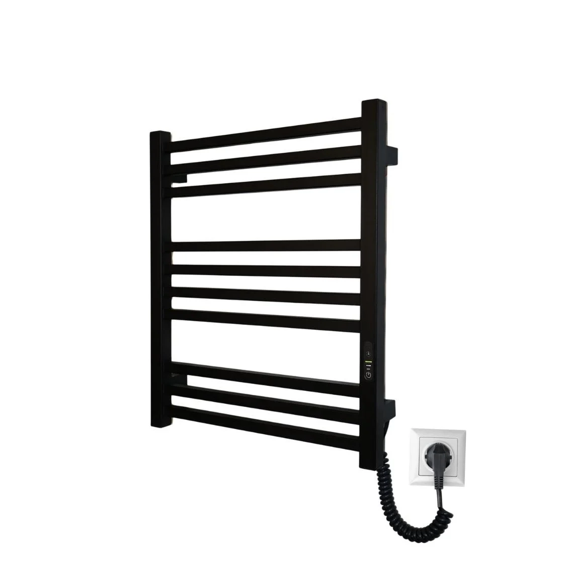Полотенцесушитель Carino Lorenzo 590x490 Black Matte (L5949FBM) Фото - 6