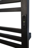 Полотенцесушитель Carino Lorenzo 590x490 Black Matte (L5949FBM) Фото - 2