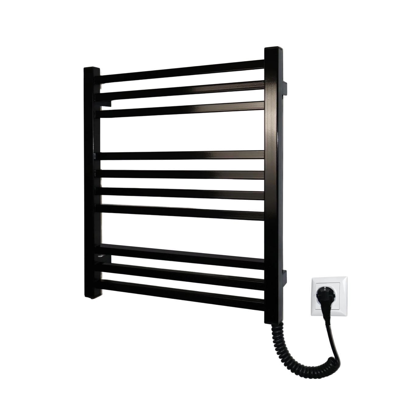 Рушникосушка Carino Lorenzo 590x490 Black (L5949LBG) Фото - 3
