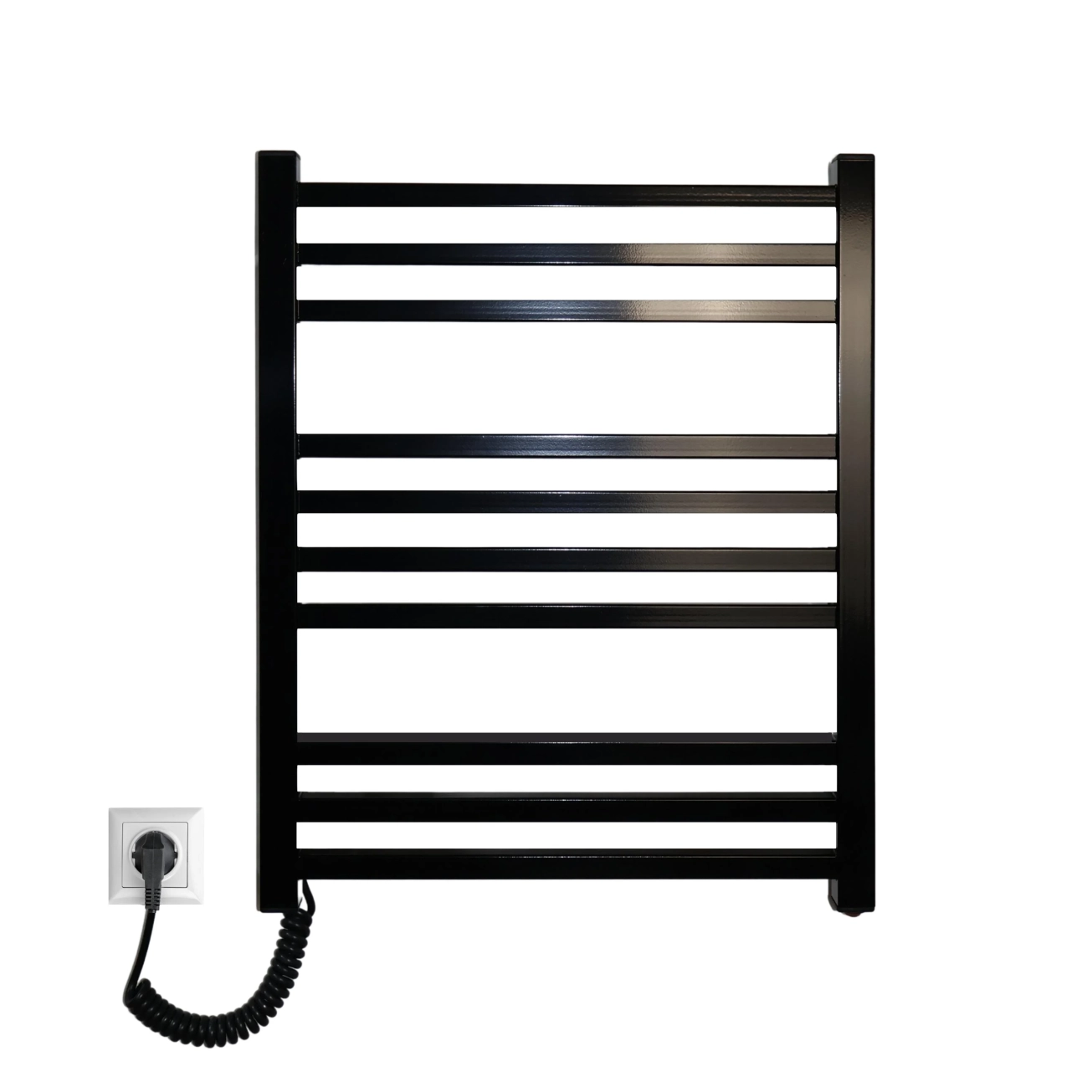 Рушникосушка Carino Lorenzo 590x490 Black (L5949LBG) Фото - 6