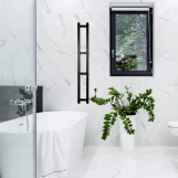 Рушникосушка Carino Leone 1190x150 Black Matte (LE7937FBM) Фото - 5