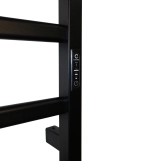 Полотенцесушитель Carino Luna 790x490 Black Matte (LN7949FВM) Фото - 2