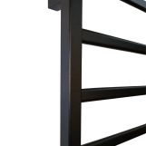 Полотенцесушитель Carino Luna 790x490 Black Matte (LN7949FВM) Фото - 6