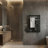 Полотенцесушитель Carino Luna 790x490 Black Matte (LN7949FВM) Фото - 7