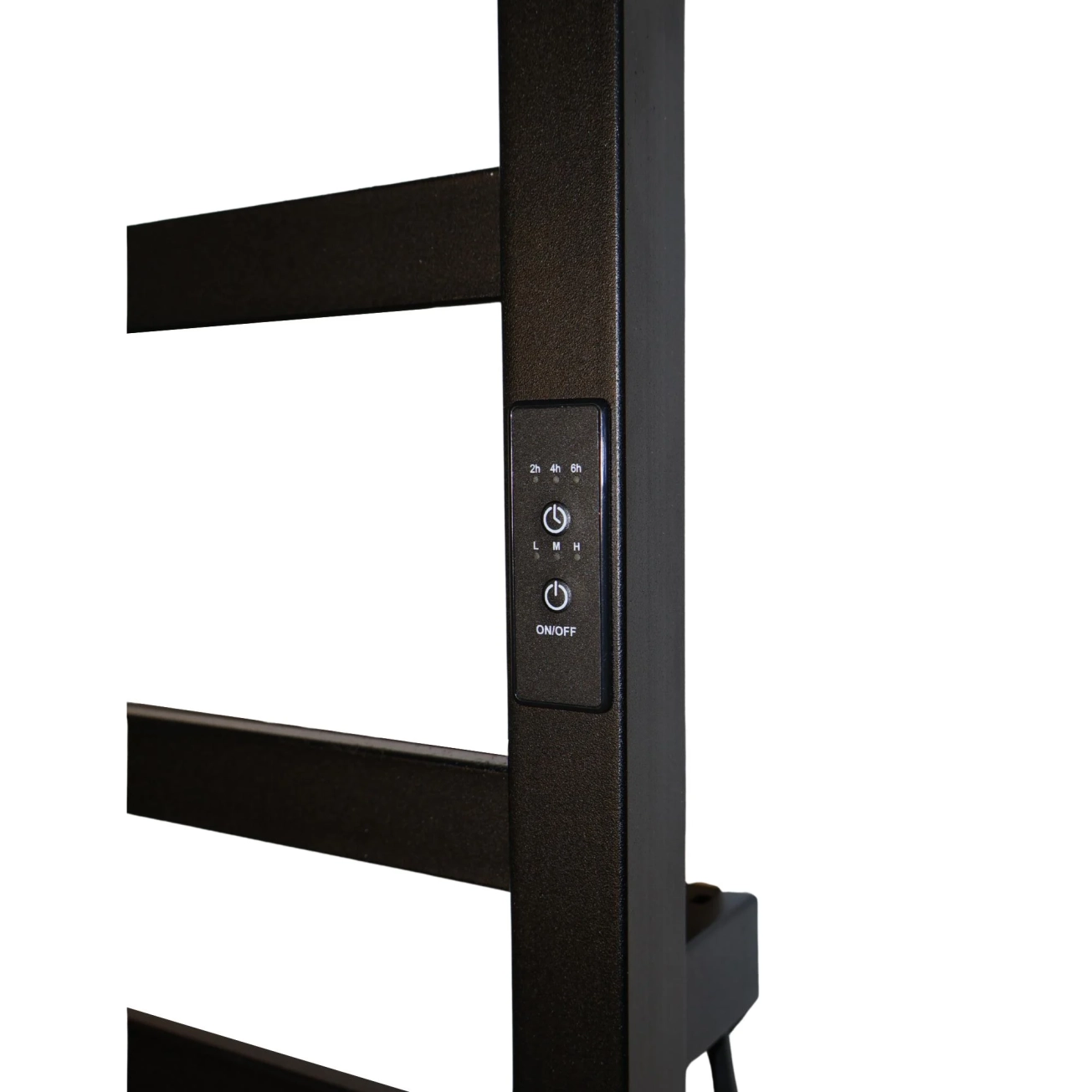 Полотенцесушитель Carino Luca 790x370 Black Matte (LU7937FBM) Фото - 3