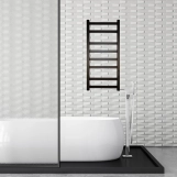 Полотенцесушитель Carino Luca 790x370 Black Matte (LU7937FBM) Фото - 4