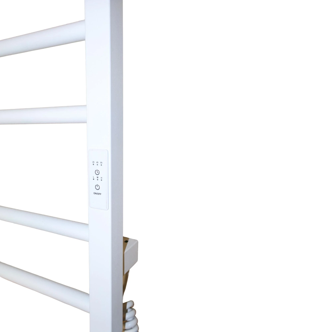 Рушникосушка Carino Nicola 790x370 White Matte (N7937FWM) Фото - 3