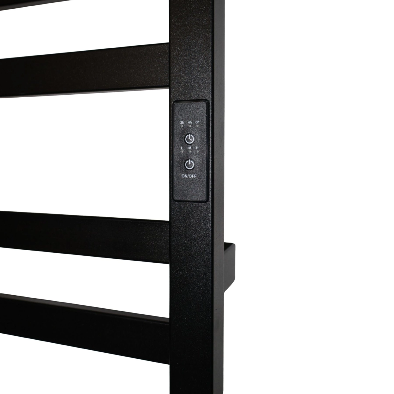 Рушникосушка Carino Ricardo 590x490 Black Matte (R5949FBM) Фото - 4