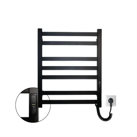 Рушникосушка Carino Ricardo 590x490 Black Matte (R5949FBM)