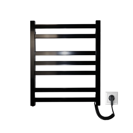 Полотенцесушитель Carino Ricardo 590x490 Black (R5949LBG)