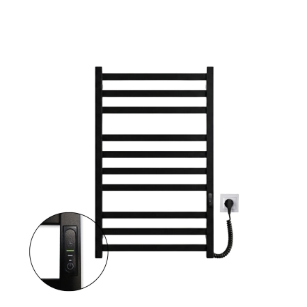 Полотенцесушитель Carino Ricardo 790x490 Black Matte (R7949FBM)