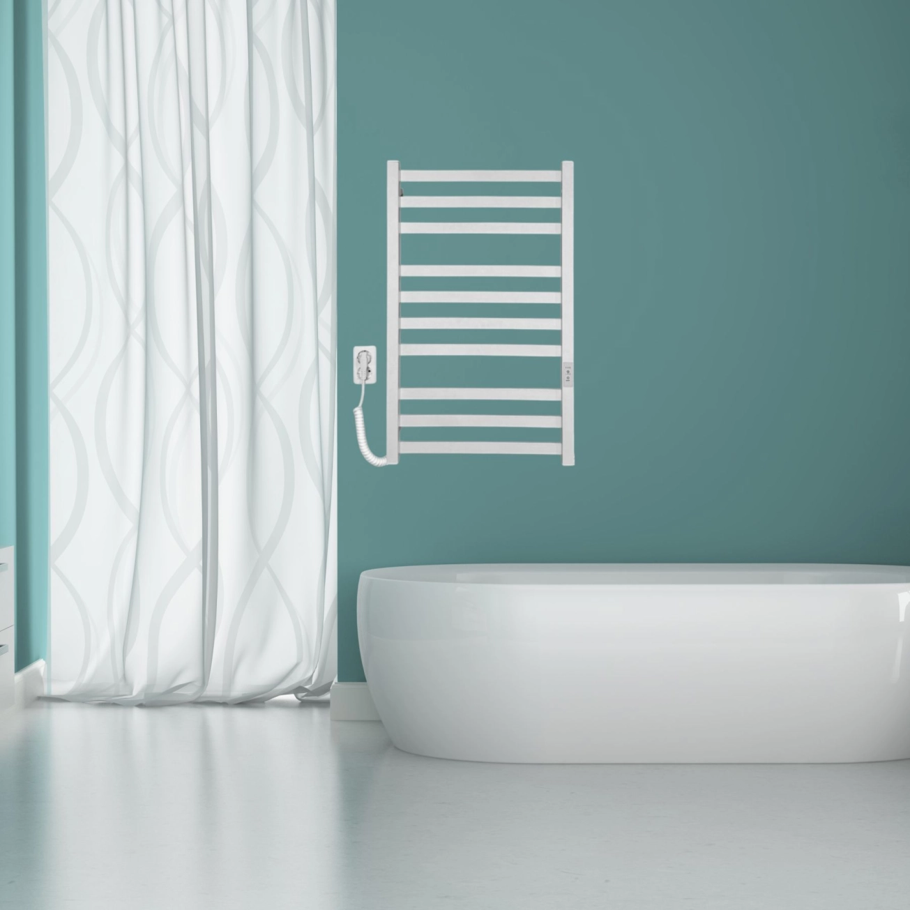 Рушникосушка Carino Ricardo 790x490 White Matte (R7949FWM) Фото - 3