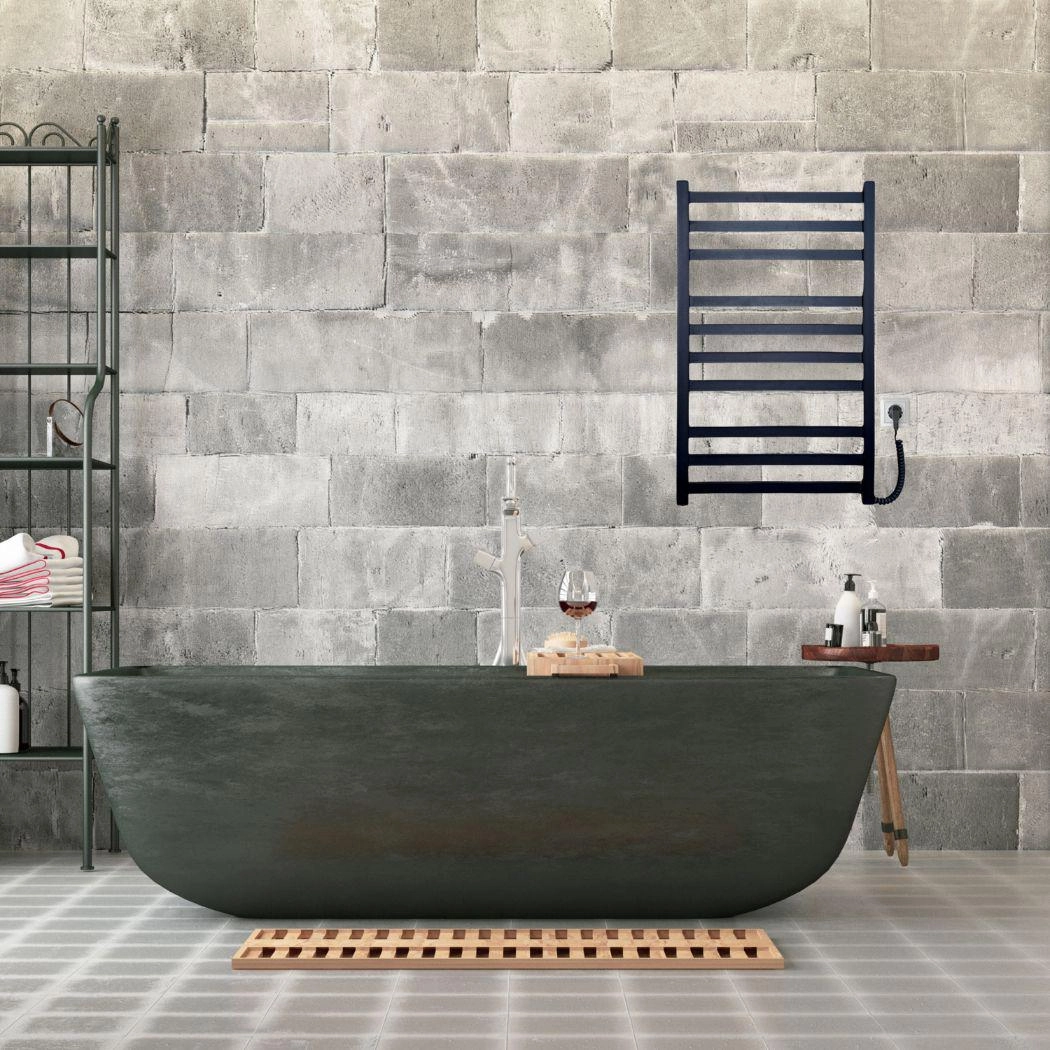 Рушникосушка Carino Ricardo 790x490 Black Matte (R7949LBM) Фото - 4