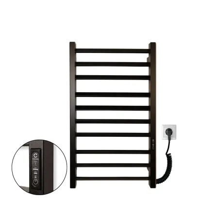 Рушникосушка Carino Rosa 790x490 Black Matte (RO7949FВM)
