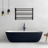 Рушникосушка Carino Sofia 490x790 Black Matte (S7937FBM) Фото - 4
