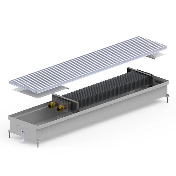 Конвектор внутрішньопідлоговий Carrera C Inox 230x90x1750 Фото - 1