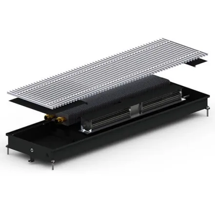 Конвектор внутрипольный Carrera CV (IBlack) 250/2500/65 + вентилятор DC 24V
