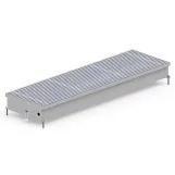 Конвектор внутрішньопідлоговий Carrera CV (Inox) 250/2750/90 + вентилятор DC 24V Фото - 1