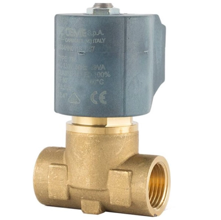 Електромагнітний клапан CEME 8334 (0.5bar) (нормально закритий) 1/2"