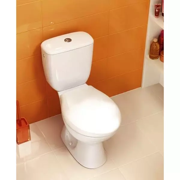 Унітаз-компакт Cersanit 373 MITO GREY 010 3/6 з кришкою поліпропілен Фото - 2