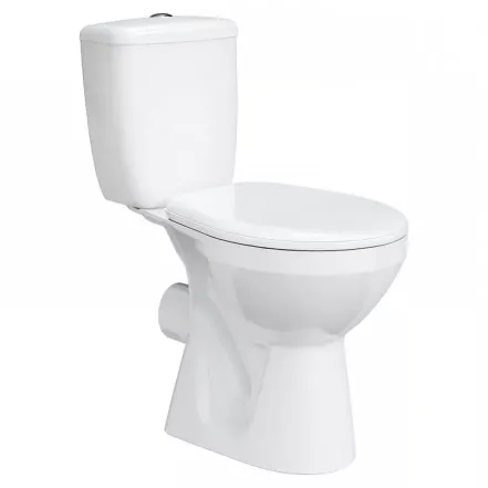 Унитаз-компакт Cersanit 373 MITO GREY 010 3/6 с крышкой полипропилен
