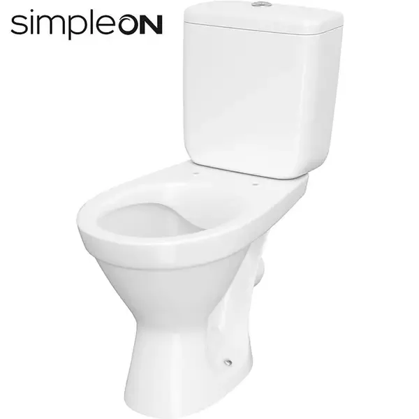 Унитаз-компакт Cersanit CERSANIA II 751 SIMPLEON 011 3/6 L с крышкой дюропл лифт Фото - 1