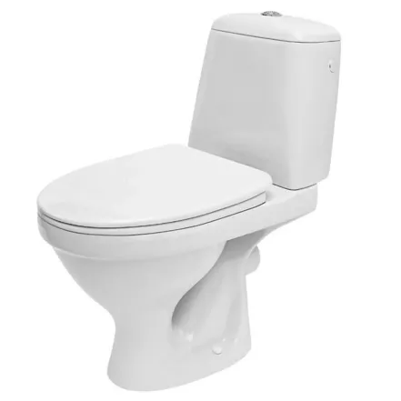 Унитаз-компакт Cersanit 799 ЕКО SIMPLEON 010 3/6 с крышкой дюропласт
