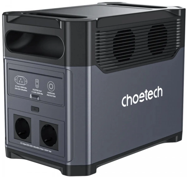 Зарядная станция Choetech BS061 1024 Вт·ч, 1200 Вт (BS061-EU-GY) Фото - 1