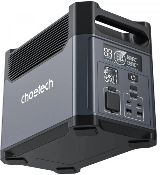 Зарядная станция Choetech BS061 1024 Вт·ч, 1200 Вт (BS061-EU-GY) Фото - 2