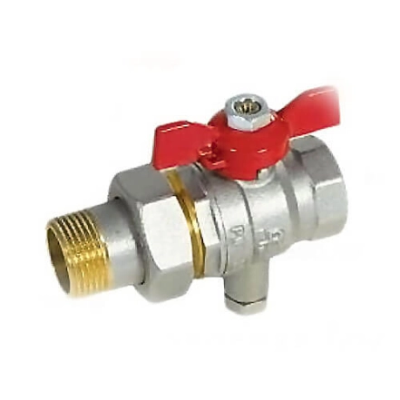Кран-американка з підключенням зонду COMISA ТЛ Ø3/4" DN20 (4132400)