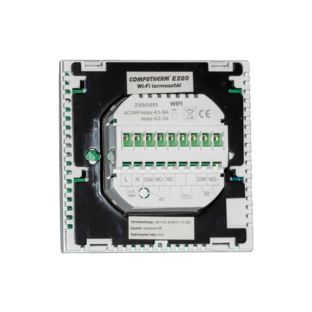 Терморегулятор кімнатний COMPUTHERM E280 Фото - 1