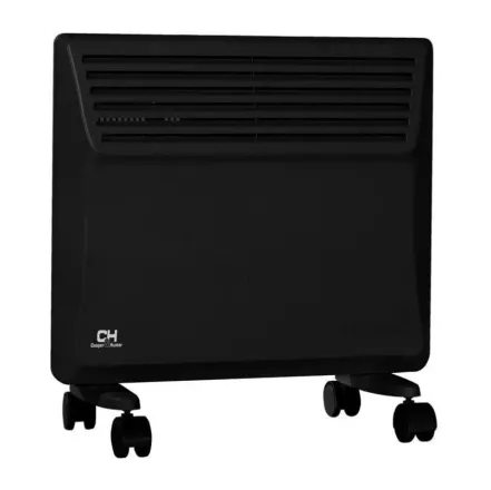 Конвектор Cooper&Hunter, 15м2, 1000Вт, электр. упр-ние, закр. нагр. элемент, IP24, черный