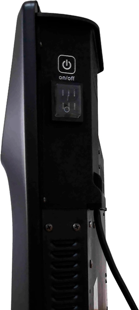 Конвектор електричний Cooper&Hunter Domestic Black CH-1500ED 1500 Вт, 20 м2, IP24, ел. керування, чорний Фото - 1