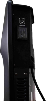 Конвектор електричний Cooper&Hunter Domestic Black CH-1500ED 1500 Вт, 20 м2, IP24, ел. керування, чорний Фото - 1