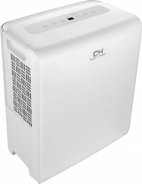 Осушувач повітря Cooper&Hunter CH-D010WD2-24LD  24л.на добу, 60м.кв , 235м3/год, 530Вт, дисплей, ел.кер-ня, таймер, авто вимк., білий Фото - 1