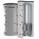 Теплоакумулятор (буферна ємність) 1500 л Cordivari PUFFER 1 (1 теплообмінник) VC (м`яка зйомна ізоляція)