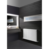 Дизайнерський радіатор Cordivari Ardesia 3 колони, 22 секцій, Н 556, RAL 9010 Фото - 1