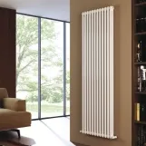 Дизайнерский радиатор Cordivari Ardesia 2 колонны, 13 секций, Н 2200, RAL 7001 (GRIGIO ARGENTO) Фото - 1