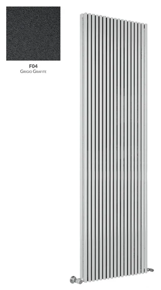 Дизайнерский радиатор Cordivari Alice 22 Tandem 12X1800 V11 Grigio Grafite (AT2212180V11F04A)