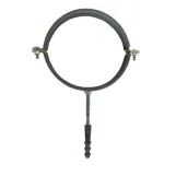 Хомут в зборi CR 6″ (158-168мм) з гвинтом-шурупом 8*120 та дюбелем в уп., сірий